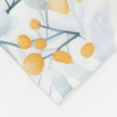 Vintag Inspiriert Blumenmuster Fleecedecke (Ecke)