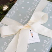 Vintag Inspiriert Blumenwackelpapier Geschenkpapier Set