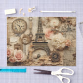 Vintag Inspiriert Blumenzapier Seidenpapier (Handwerk)