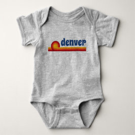 Vintag Inspiriert Denver Liebe Baby Unisex Strampler