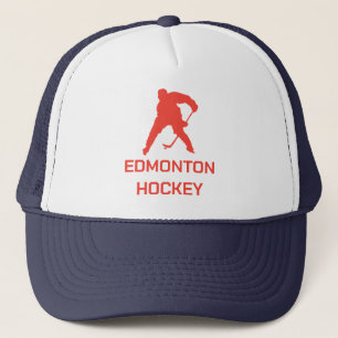 Vintag Inspiriert Edmonton Hockey Truckerkappe