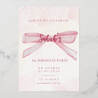 Vintag Inspiriert Einladung zum Geburtstag | Elega