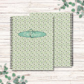 Vintag Inspiriert elegantes Cream Floral-Notebook Notizblock