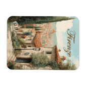 Vintag Inspiriert Florenz Magnet (Horizontal)