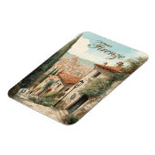 Vintag Inspiriert Florenz Magnet (Linke Seite)