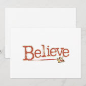 Vintag Inspiriert Glaube, nostalgische Grüße Feiertagskarte (Vorne/Hinten)
