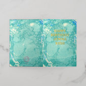 Vintag Inspiriert Grußkarte mit kundenspezifischer (Äußere Ablage)