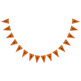 Vintag Inspiriert Halloween-Party-Banner Wimpelkette