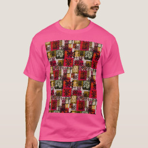 Vintag inspiriert hawaiianisches Muster 026 Grafik T-Shirt