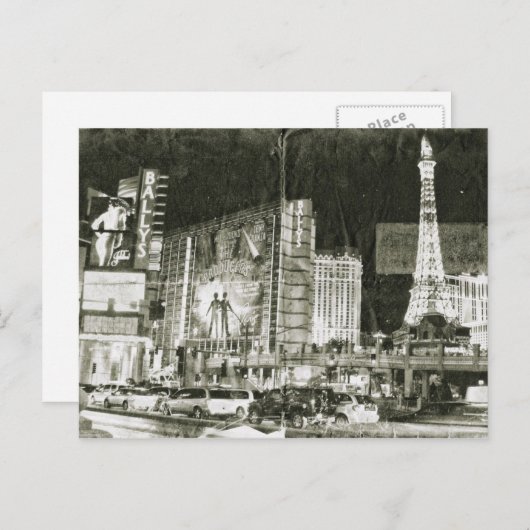 Vintag Inspiriert Las Vegas Postkarte (Vorne/Hinten)