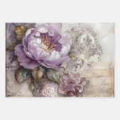 Vintag Inspiriert Lavendelbäume Geschenkpapier Set (Vorderseite 3)