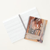 Vintag Inspiriert Mixed Media Spiral Notebook Notizblock (Innenseite)