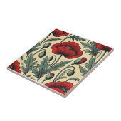 Vintag Inspiriert Muster für Rote Pfoten Fliese (Seite)