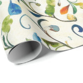 Vintag Inspiriert Paisley Leaf Muster (2) Geschenkpapier (Rolleneckpunkt)