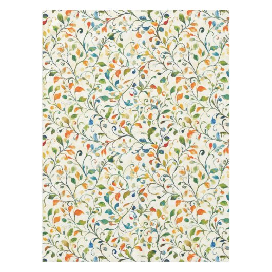 Vintag Inspiriert Paisley Leaf Muster (2) Tischdecke (Vorderseite)