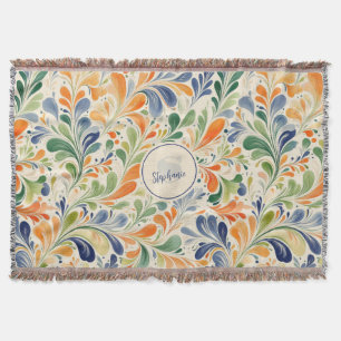 Vintag Inspiriert Paisley Leaf Muster (4) Decke