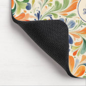 Vintag Inspiriert Paisley Leaf Muster (4) Mousepad (Ecke)