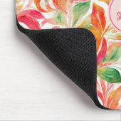 Vintag Inspiriert Paisley Leaf Muster (5) Mousepad (Ecke)