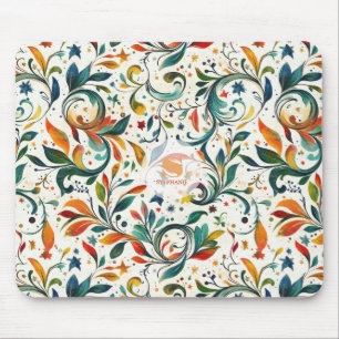 Vintag Inspiriert Paisley Leaf Muster Mousepad