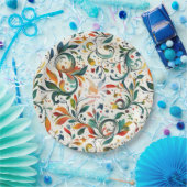 Vintag Inspiriert Paisley Leaf Muster Pappteller (Party)