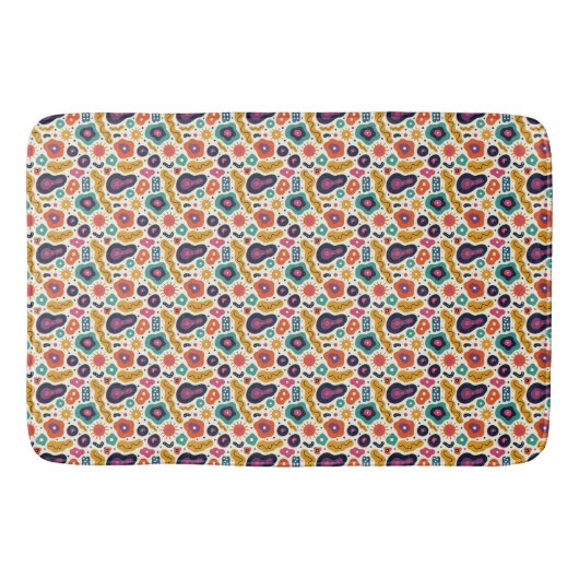 Vintag Inspiriert Retro Bath Mat - gemütlich & sti Badematte (Vorderseite)