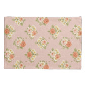 Vintag Inspiriert Rose & Daisy Kissenbezug (Rückseite)