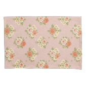 Vintag Inspiriert Rose & Daisy Kissenbezug (Vorderseite)