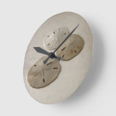 Vintag Inspiriert SandDollars Runde Wanduhr (Winkel)