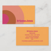 Vintag Inspiriert Visitenkarte (Vorne/Hinten)