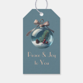 Vintag Inspiriert Weihnachtsfeiertage Geschenkanhänger