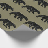 Vintag-inspiriertes Bärn-Packpapier Geschenkpapier (Ecke)