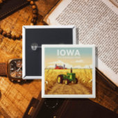 Vintag Iowa Button
