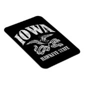 Vintag Iowa Magnet (Rechte Seite)