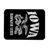 Vintag Iowa Magnet (Horizontal)