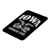 Vintag Iowa Magnet (Linke Seite)