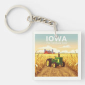 Vintag Iowa Schlüsselanhänger (Vorderseite)
