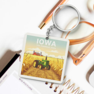 Vintag Iowa Schlüsselanhänger