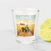 Vintag Iowa Schnapsglas (Vorderseite)