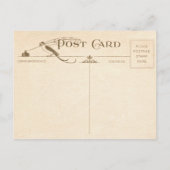 Vintag irischer Segen Postkarte (Rückseite)