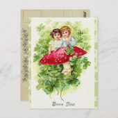 Vintag Irish Bonne Fefel Greetings Postkarte (Vorne/Hinten)