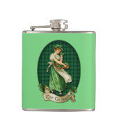 Vintag Irish Colleen Flachmann (Vorderseite)