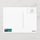 Vintag Irish Girl Individuelle Name St. Patrick's  Postkarte (Rückseite)