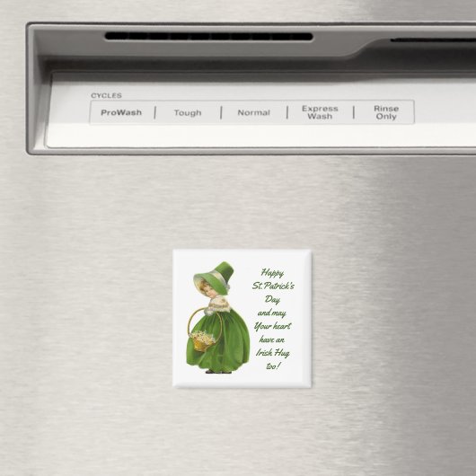 Vintag Irish Miss Magnet (In Situ (Geschirrspüler))