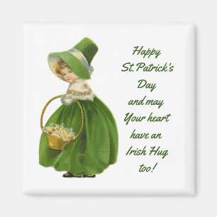 Vintag Irish Miss Magnet