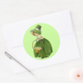 Vintag Irish Miss Sticker (Umschlag)