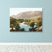 Vintag Irland, Killarney MacGillycuddy Reeks Leinwanddruck (Insitu (Holzboden))