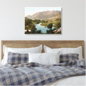 Vintag Irland, Killarney MacGillycuddy Reeks Leinwanddruck (Insitu (Schlafzimmer))