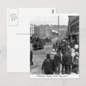 Vintag Irland, Patrick's Street, Cork 1903 Postkarte (Vorne/Hinten)