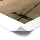 Vintag Irland, Phoenix Park Dublin Poster (Ecke)