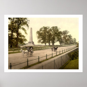 Vintag Irland, Phoenix Park Dublin Poster